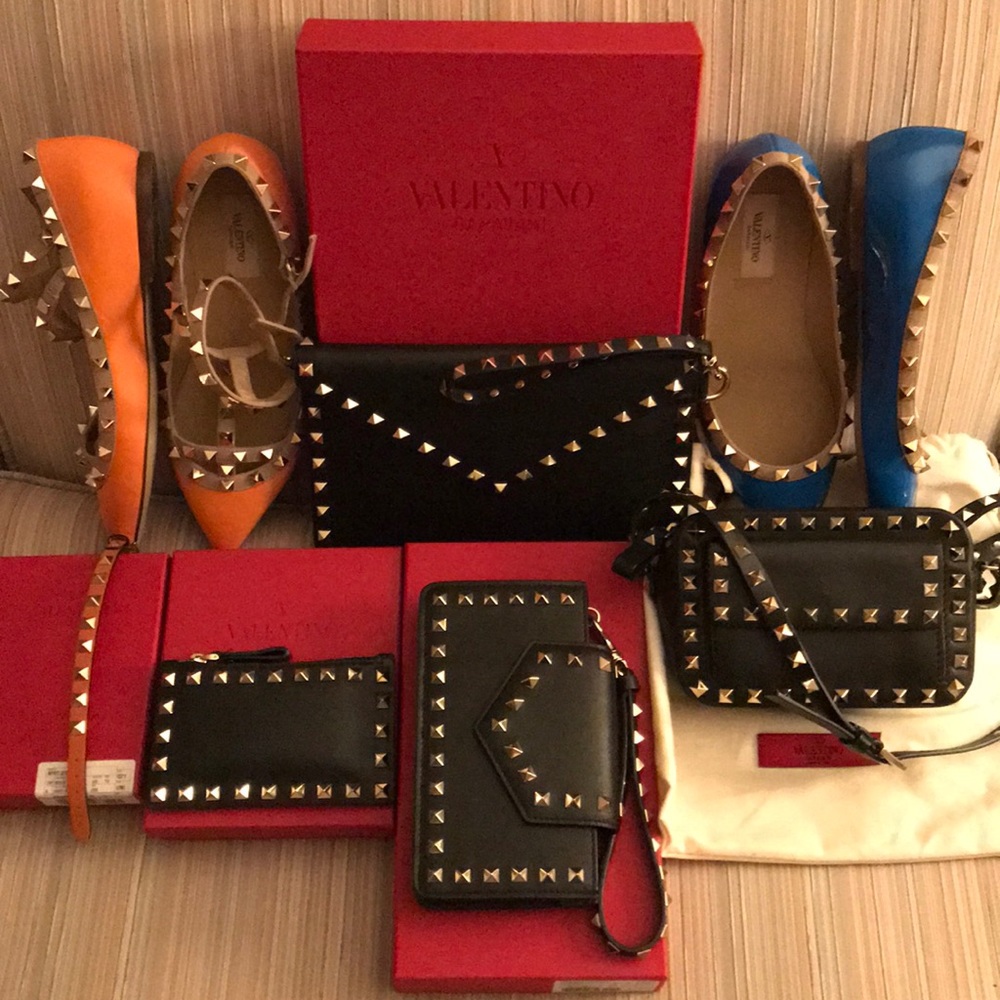 😍 Sharing my Valentino Rockstud Collection 😍